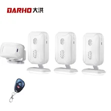 Darho Wireless Home Security  Magnetic 36 Tunes Sensor Alarm Shop Door Open Split Entry Detector Commercial Welcome Chime Bell