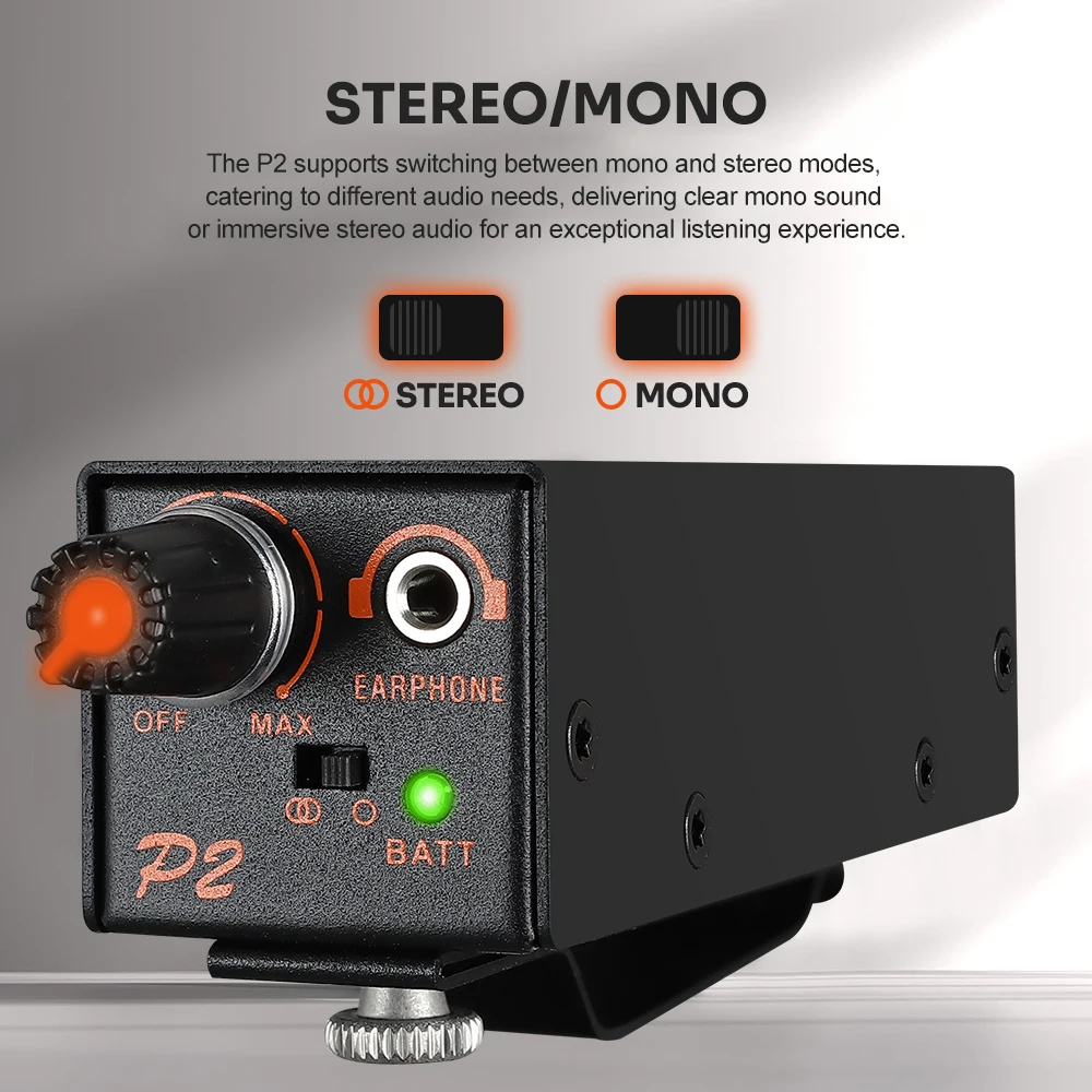 Проводные наушники-вкладыши DGNOG P2 IEM-усилитель Портативный IEM с входом XLR и TRS