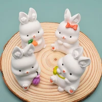 new bunny diy rabbit candle soap silicone mold aroma gypsum