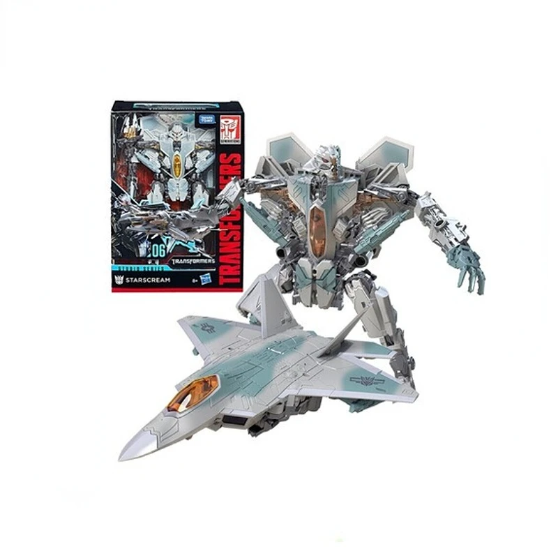 

Spot Transformers Studio SS06 Starscream KO Version 14CM Deformation Machine Aircraft Model
