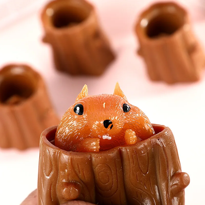 

Kawaii Gophers животные Pop фиджет Сжимаемый снятие стресса Мячи мягкие игрушки пуш-пузырьки антистресс искусственный простой диммер
