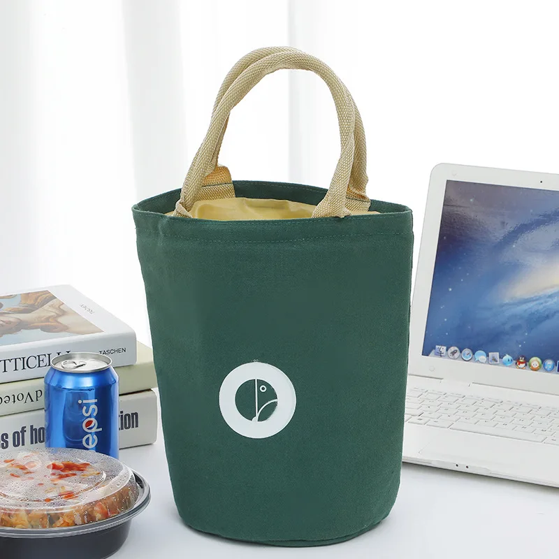 

Casual Portable Lunch Bag Insulated Thermal Food Picnic Storage Bags for Women Kids Cooler Lunchbox Bag Tote