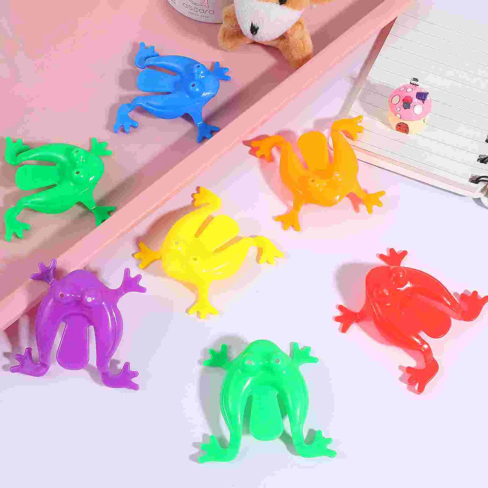 

24Pcs Jumping Jumping Leaping Frogs Toys Educational Plaything Party Favors