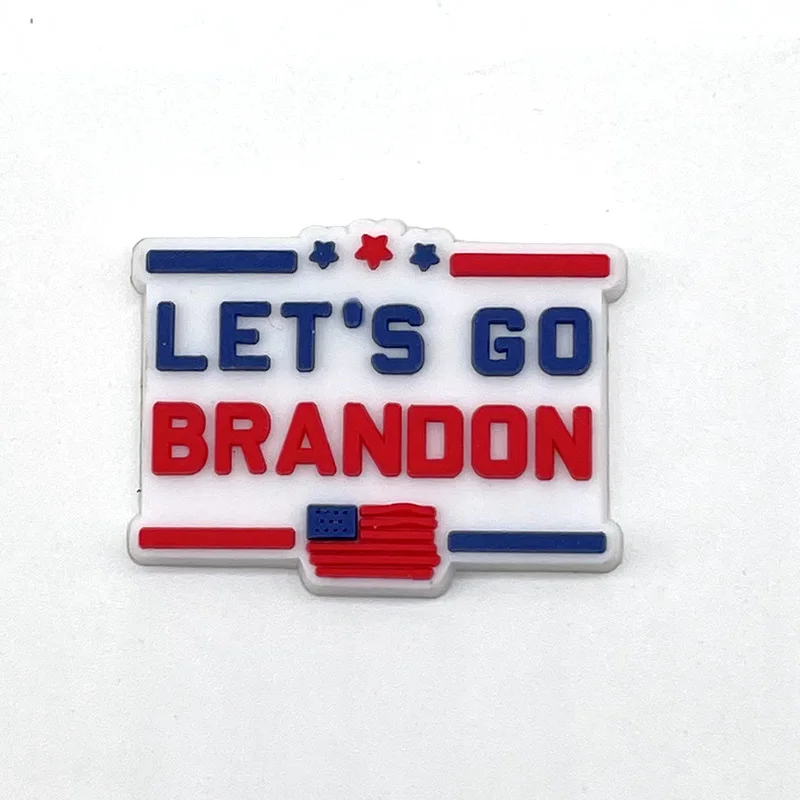 1 шт. забавные украшения для обуви в виде сандалии |