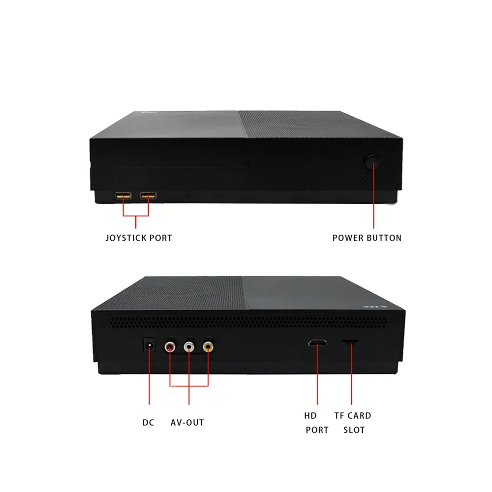 Консоль для видеоигр 64 бит 4K Ultia HD HDMI-выход ретро-игры встроенные 800 классических
