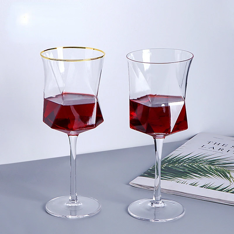 

Phnom Penh red wine glass champagne glass irregular Bordeaux red wine glass