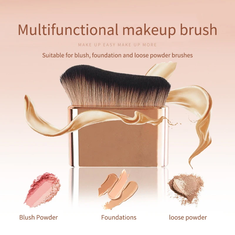 

Super Hot Magic Flawless Foundation Brush Concealer Primer High Density Bristle Liquid Makeup Brush Cosmetic Useful Makeup Tool