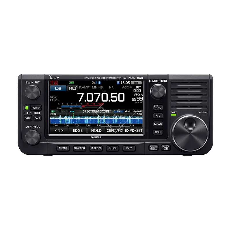 

IC-705 HF VHF UHF All Mode Transceiver GPS Mobile Radio Portable Radio For ICOM