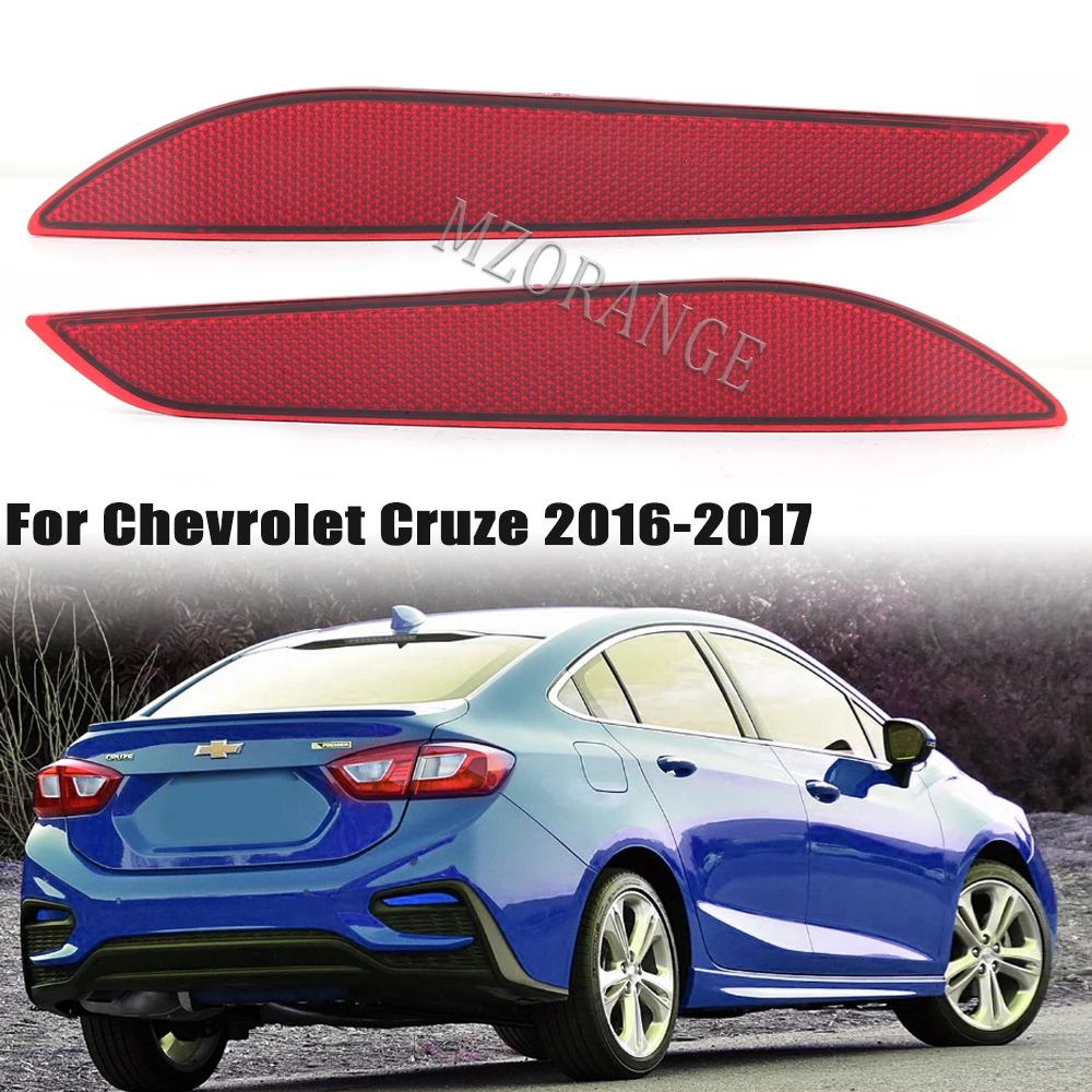 Rear Bumper Brake Light For Chevrolet Cruze 2016 2017 2018 Tail Stop Turn Signal Warning Reflector Fog Lamp Accessories No Bulb