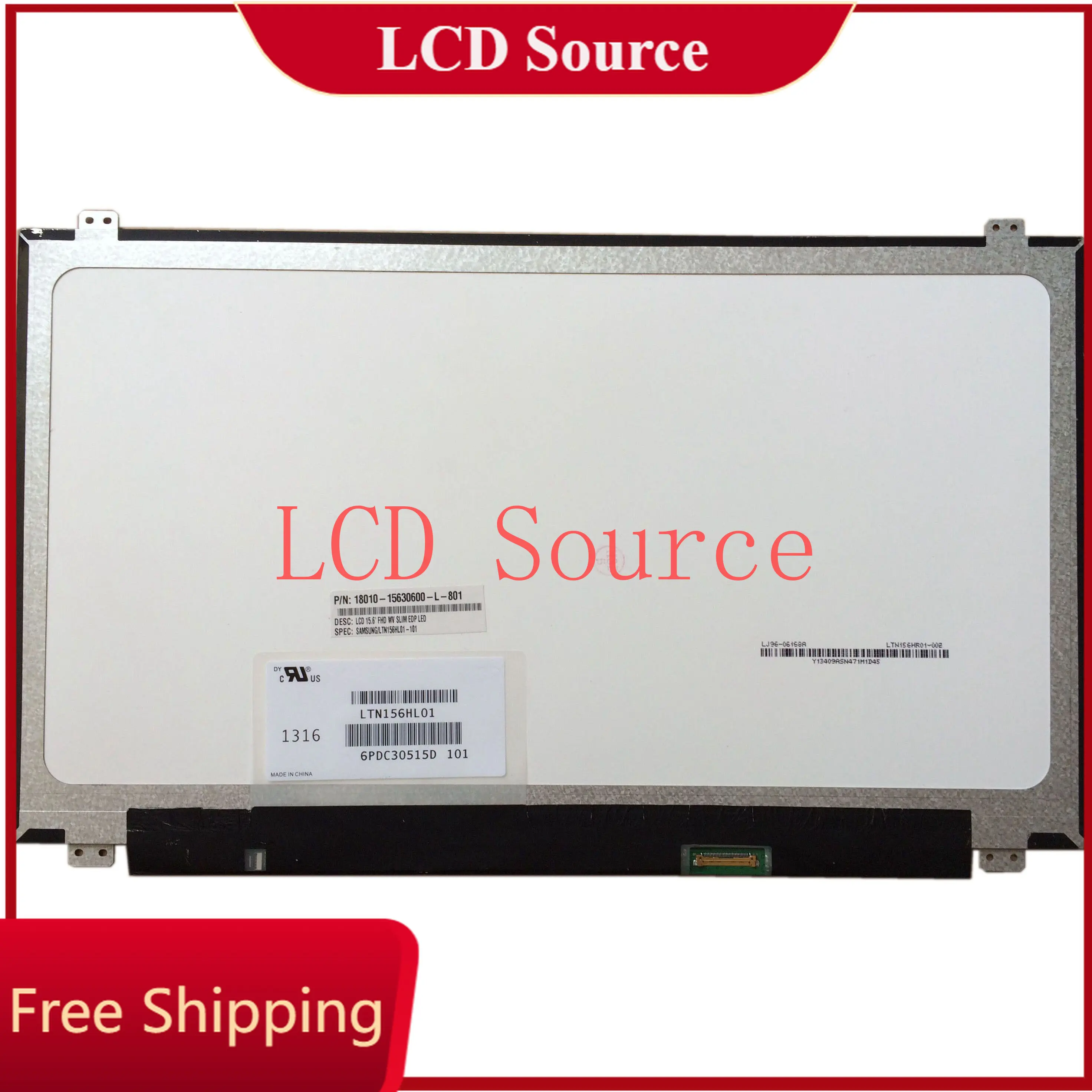 LTN156HL01 fit LP156WF4-SPH2 SPH3 HB156FH1-401 SPB1 B156HTN03.7 B156HTN03.6 B156HTN03.5 -301 30-контактный EDP