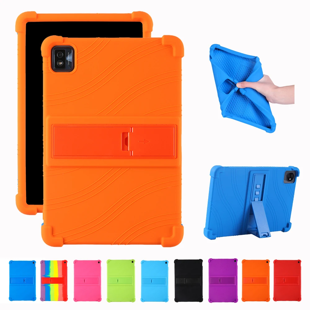 

Soft Silicon Tablet Case For VIVO Pad 11inch 2022 Shockproof Protetcive Cover With Kickstand Kids Safe Funda