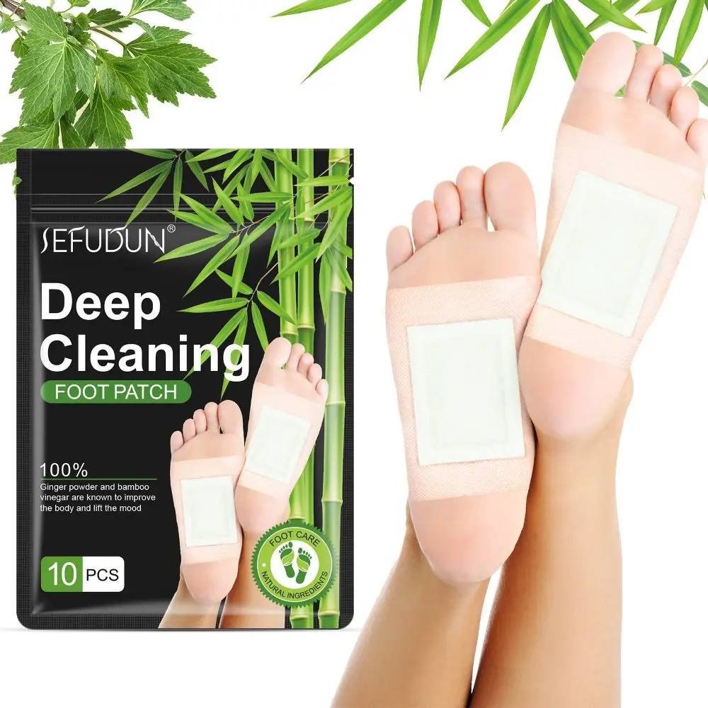 

10Pcs Foot Detox Patches Pads Deep Cleansing Hot Sale for Foot Body Slimming
