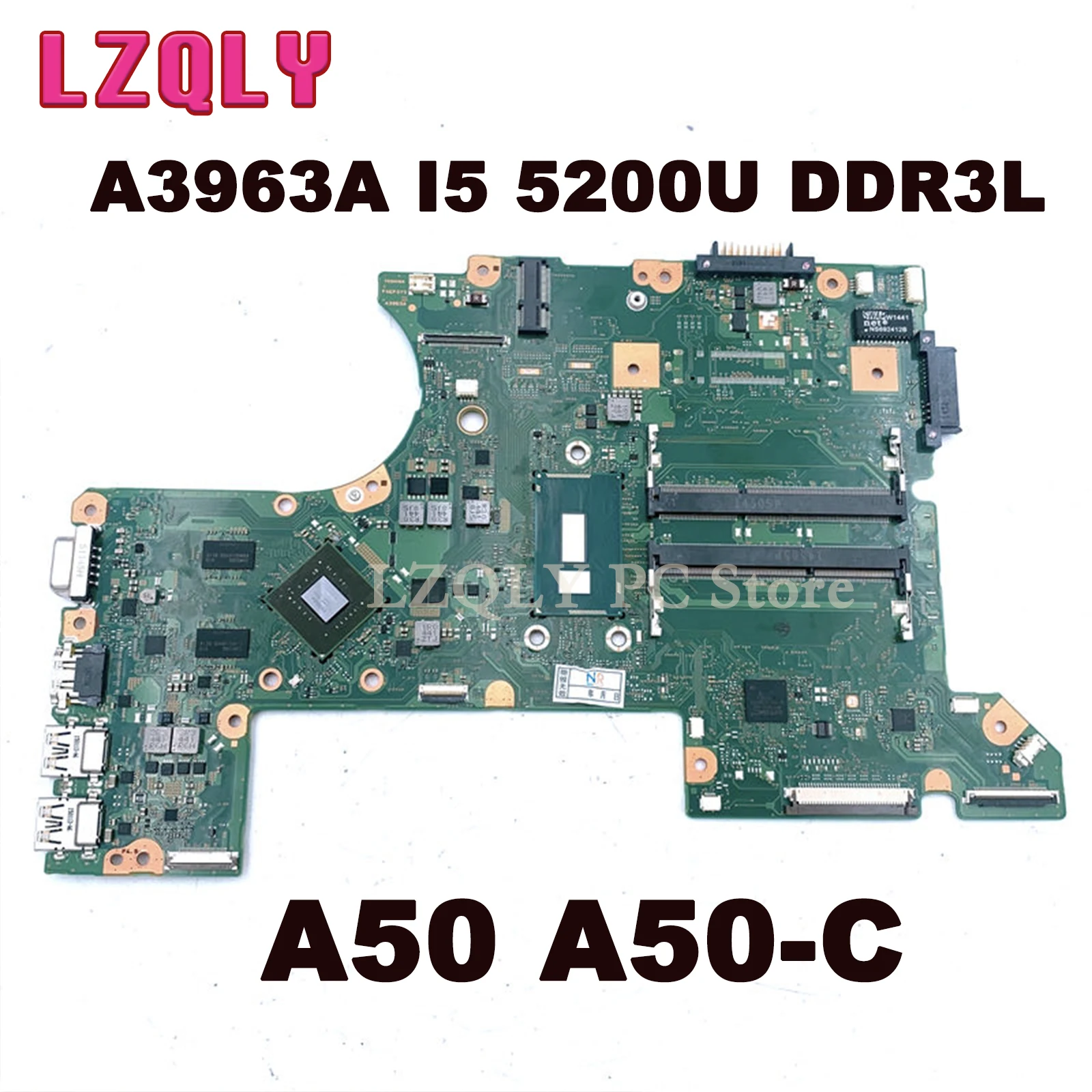 

Материнская плата LZQLY для Toshiba для TECRA A50 A50-C FAEPSY0 A3963A I5 5200U DDR3L 100% отлично работает