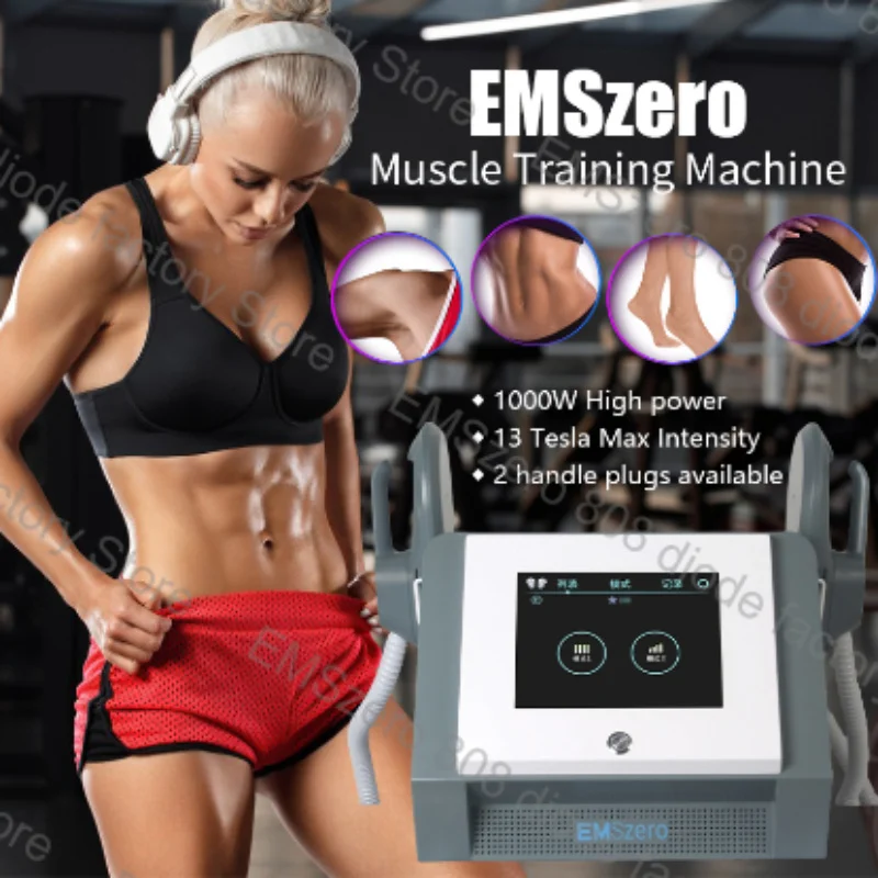 

New Design DLS Emslim RF Electromagnet Emszero Muscle Stimulator Slimming Fat Removal Body Slimming Muscle Builder