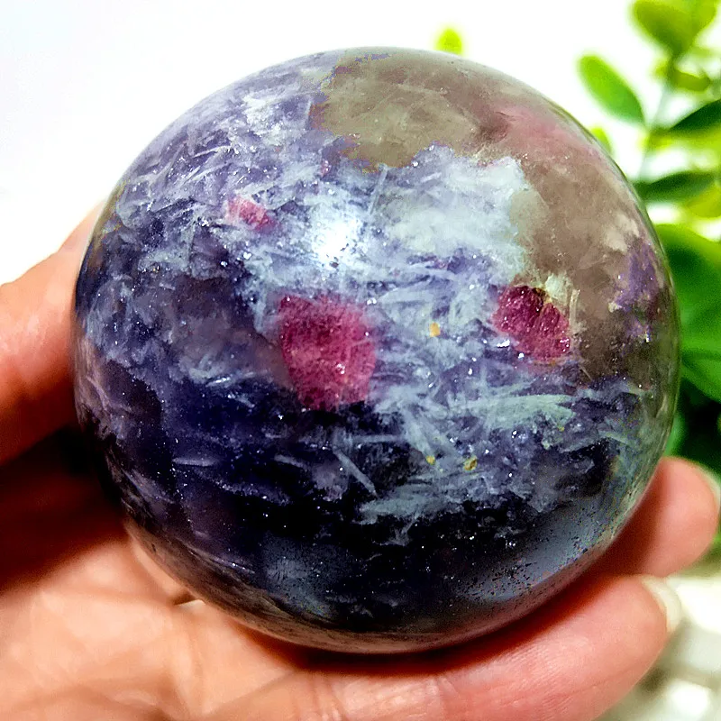 

Кристаллическая сфера из турмалина и микрокристаллов