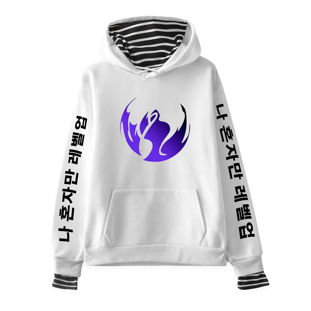 Толстовка мужская с длинным рукавом худи соло имитация двух предметов Свитшот в