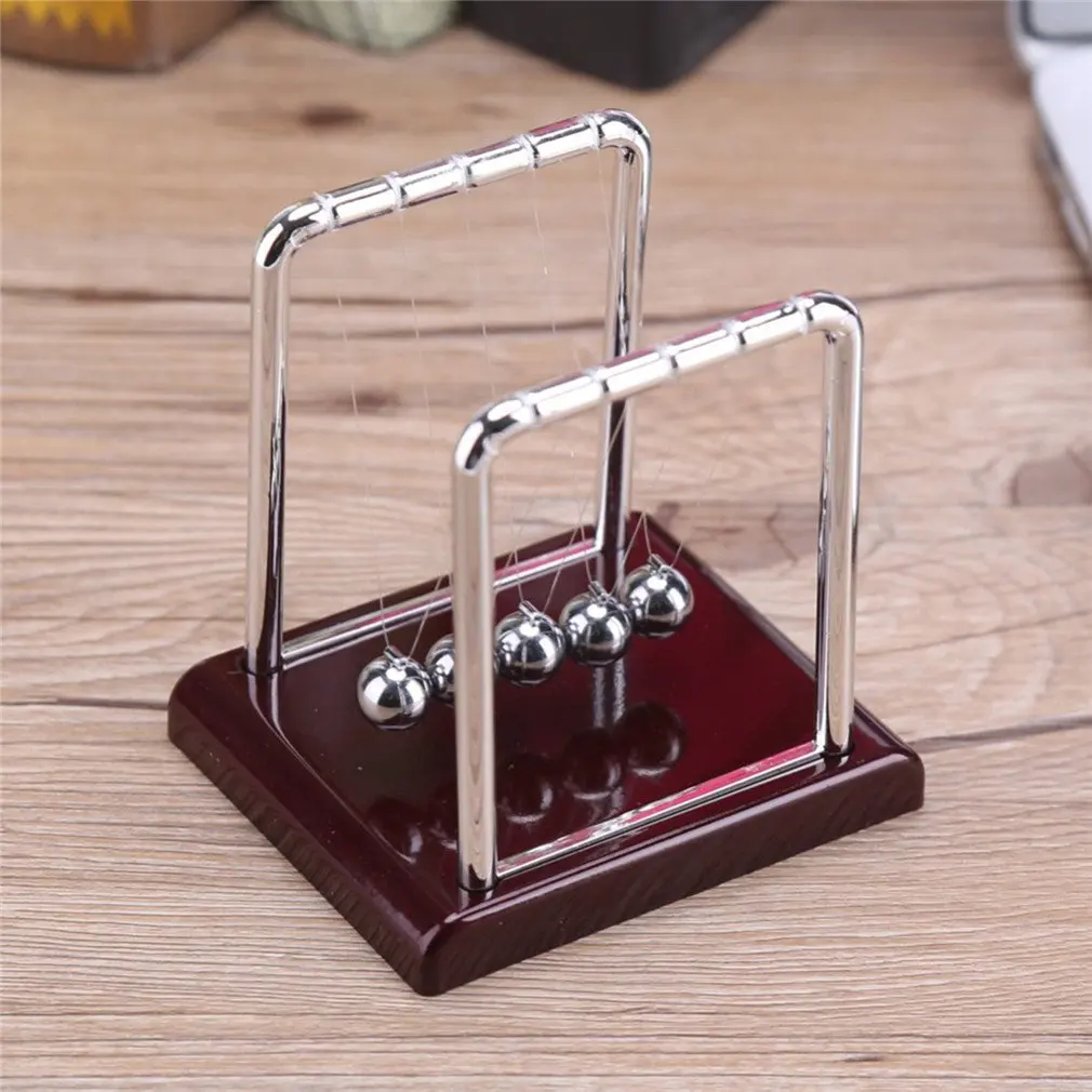 

Newton Cradle Balance Steel Balls School Teaching Supplies Physics Science Pendulum Desk Toy Gift Home Decor Antistress Game Toy