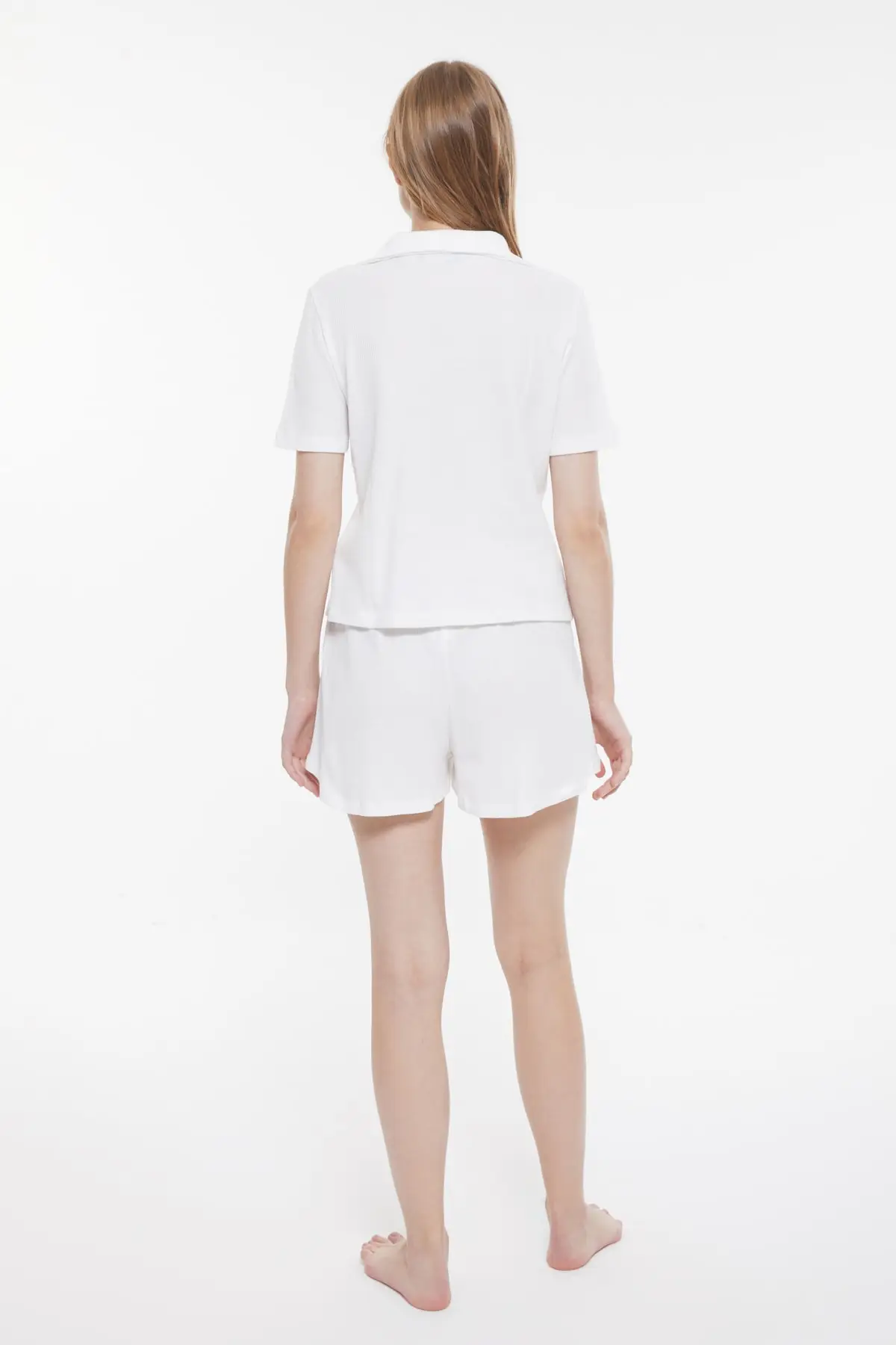 

Trendyol Waffle Knit Pajamas set THMSS21PT0456