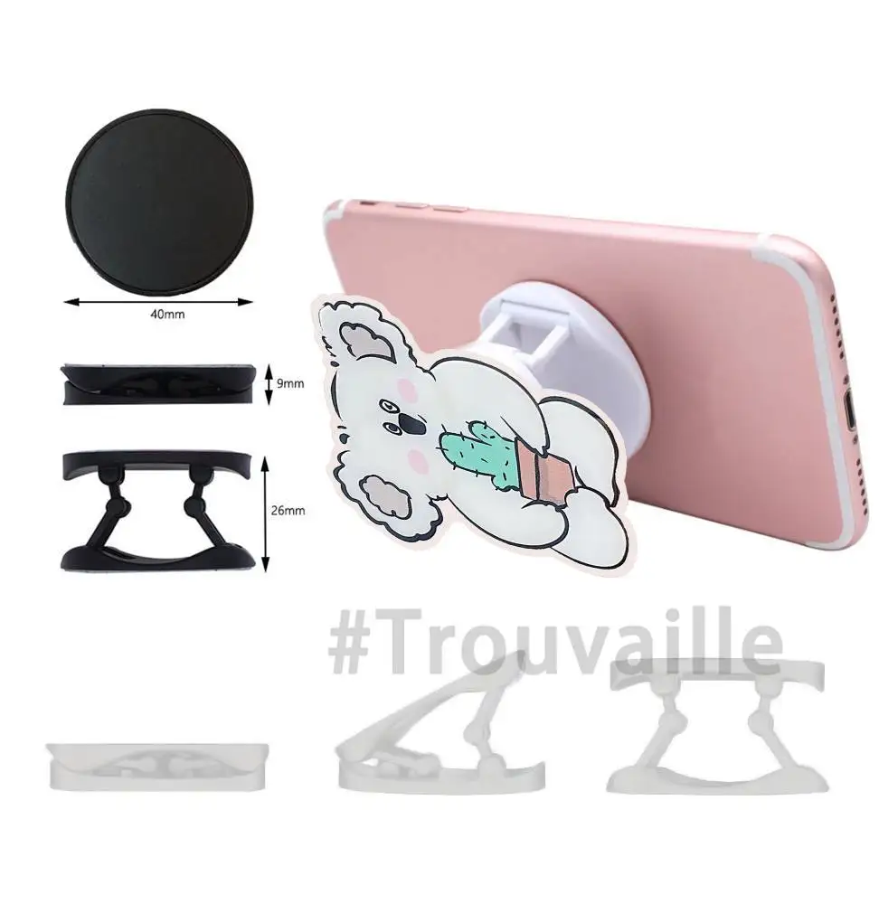 Trouvaille акриловый держатель для мобильного телефона с мультяшным рисунком милый
