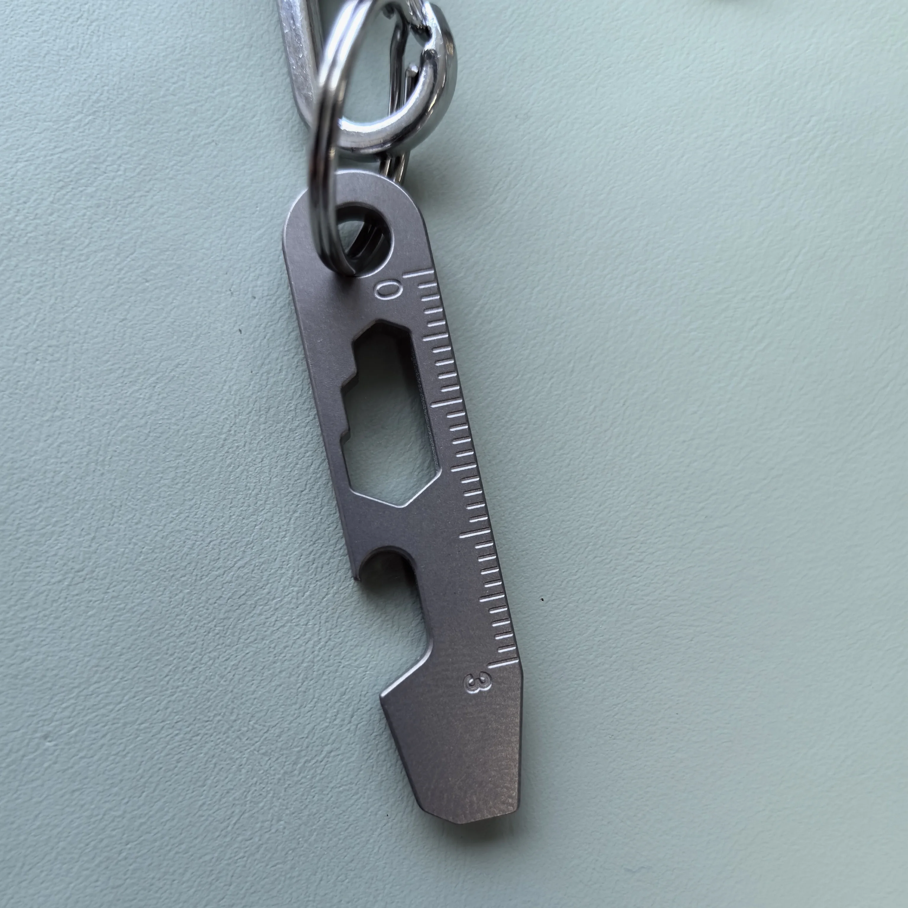 8 в 1 Брикет из титанового сплава распаковка отвертка для открывания бутылок нож