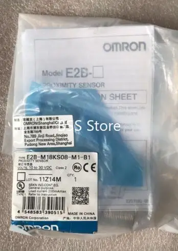

Proximity switch sensor E2B-M18KS08-M1-B1 E2B-M18KS08-M1-C1 Proximity switch sensor