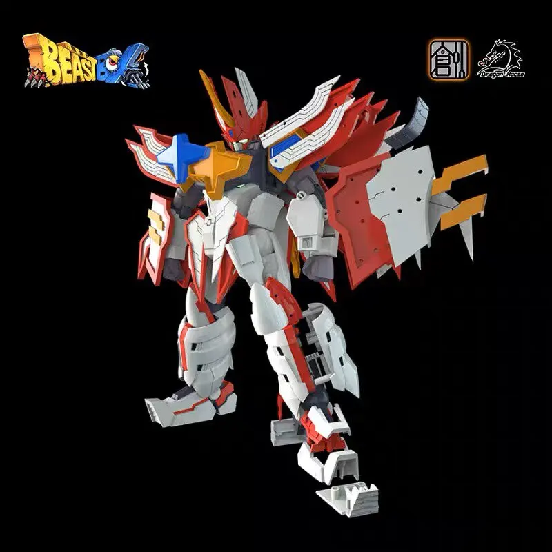 Фото Оригинальная сборная фигурка робота Chuang Model Madou King Granzort Super Granzort Aquabeat Windzort, классическая коллекционная игрушка-робот №4