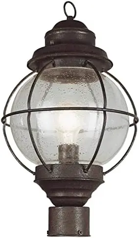 

TG69905 BK Transitional One Postmount Lantern Outdoor-Post-Lights, Black