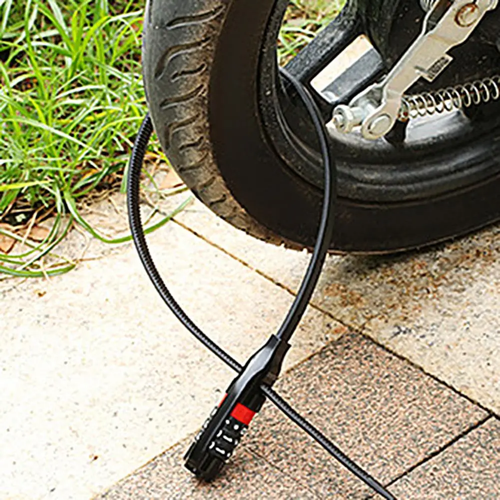 

Удобный Комбинированный Замок, устойчивый к коррозии, блокировка мотоциклетных шлемов, регулируемый, против царапин, фотозащита от кражи