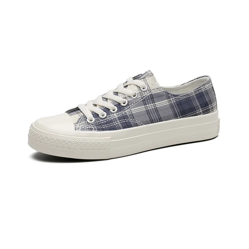 

Spring Low Top Canvas Shoes Female Student Korean Women's Sneakers Classic Versatile Board Shoes Flat Sole Single Shoes 2.5