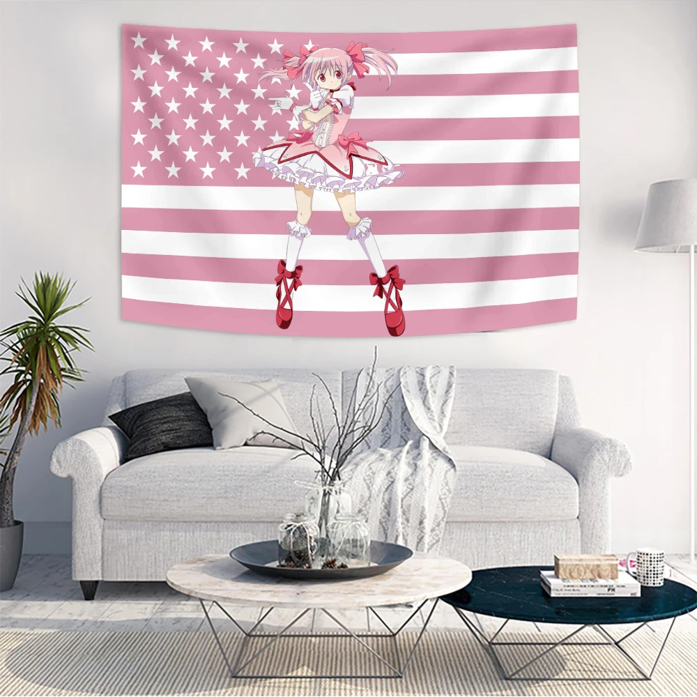 

Гобелен "Стиль Волшебная Девушка Мадока Аниме", полиэстер