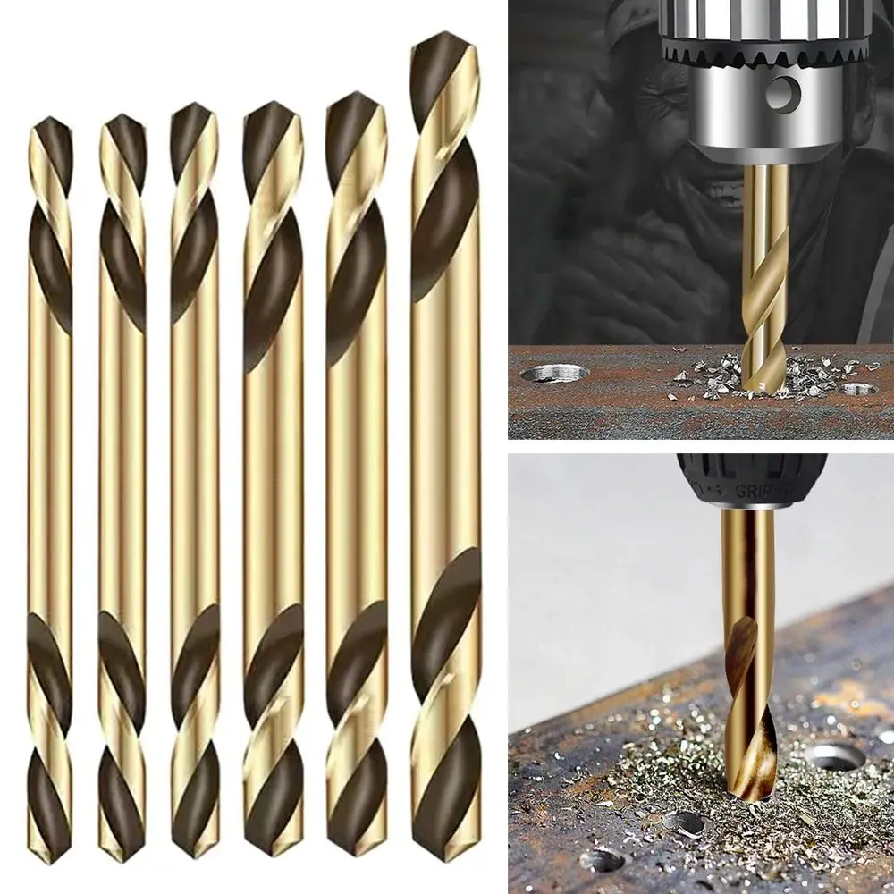 

Multifunction Drill Bit Double-headed Double-edged Metal Stainless Steel Drill Bits for Wood HSS Titanium Drills Punch Tools