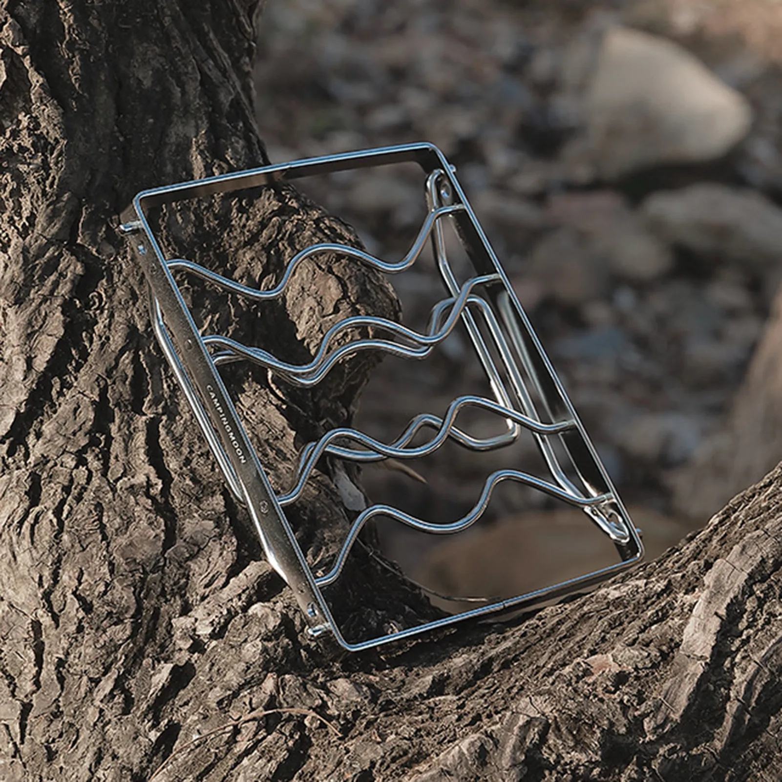 

Складной костер, тяжелая решетка из нержавеющей стали, с регулируемой высотой, портативный гриль для барбекю, оснащен сумкой для хранения