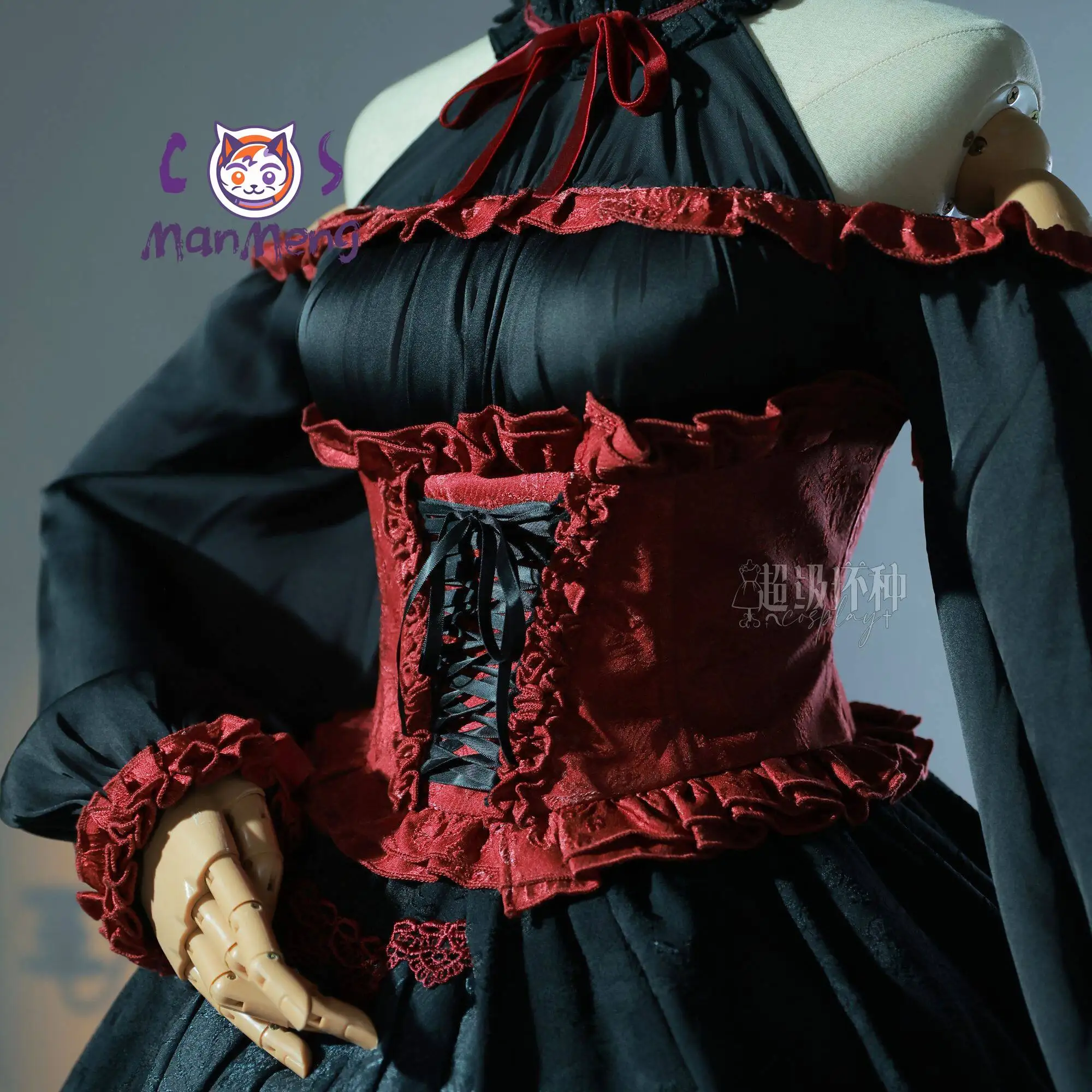 Фото Костюм для косплея по аниме Danganronpa от Celestia Ludenberg и Yasuhiro Taeko: роскошное готическое платье для 10-летия Spring Festival Gala №3