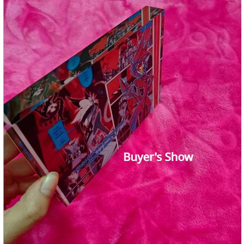 Акриловая Толстая плитка аниме Alastor для официального отеля 15*10*2 см Apple Radio Cosplay