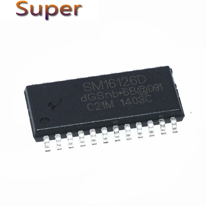 

10pcs/lot New SM16126D SM16126 SSOP-24 LED display drives chip