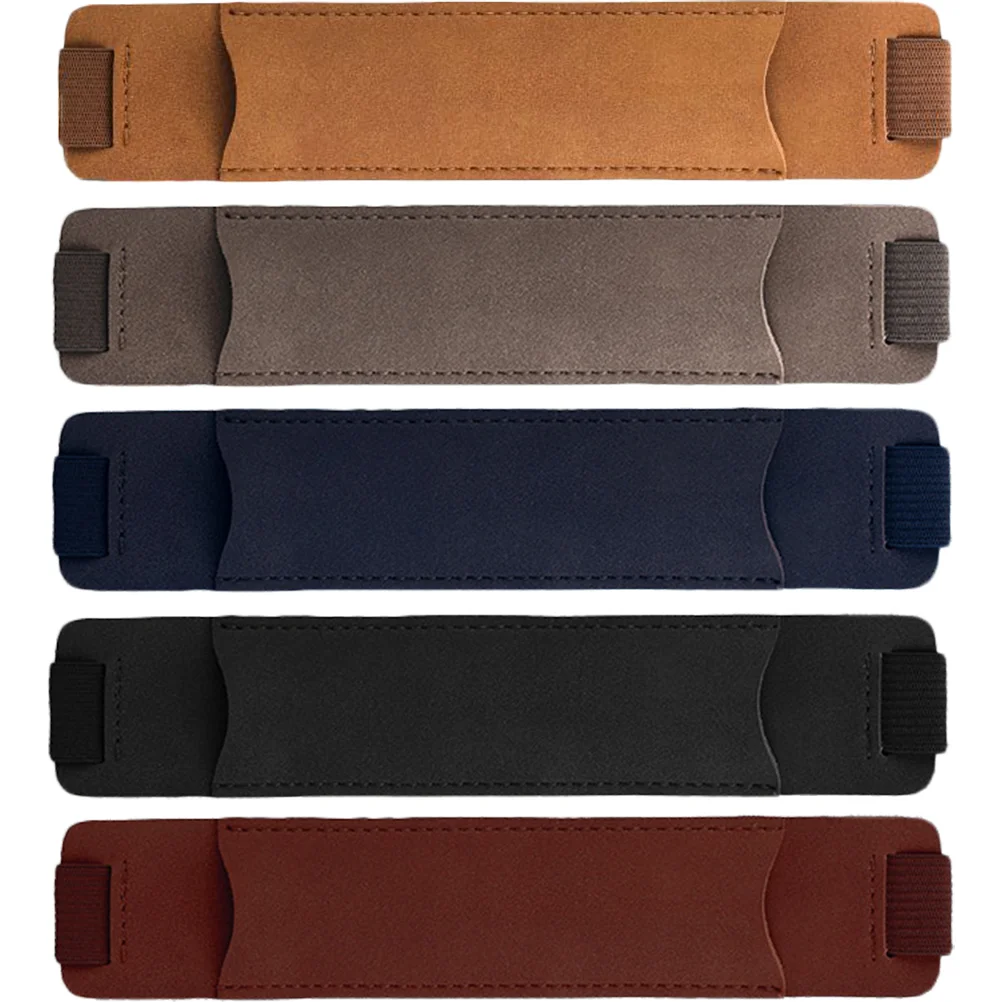 

Pen Case Elastic Holder Pouch Band Notebook Design Holders Ballpoint Cases PU Sleeve Hardback