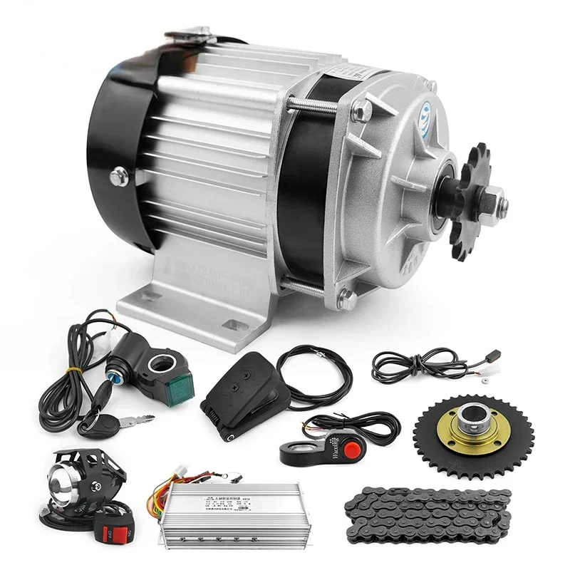 48 В 500 Вт редуктор двигателя педаль газа акселератор блокировка ключа питания