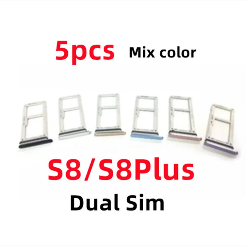 AliSunny 5 шт. слот для одной Sim-карты с двумя слотами SamSung Glaxy S7 S8 S9 S10 Plus Edge Nano Micro SD