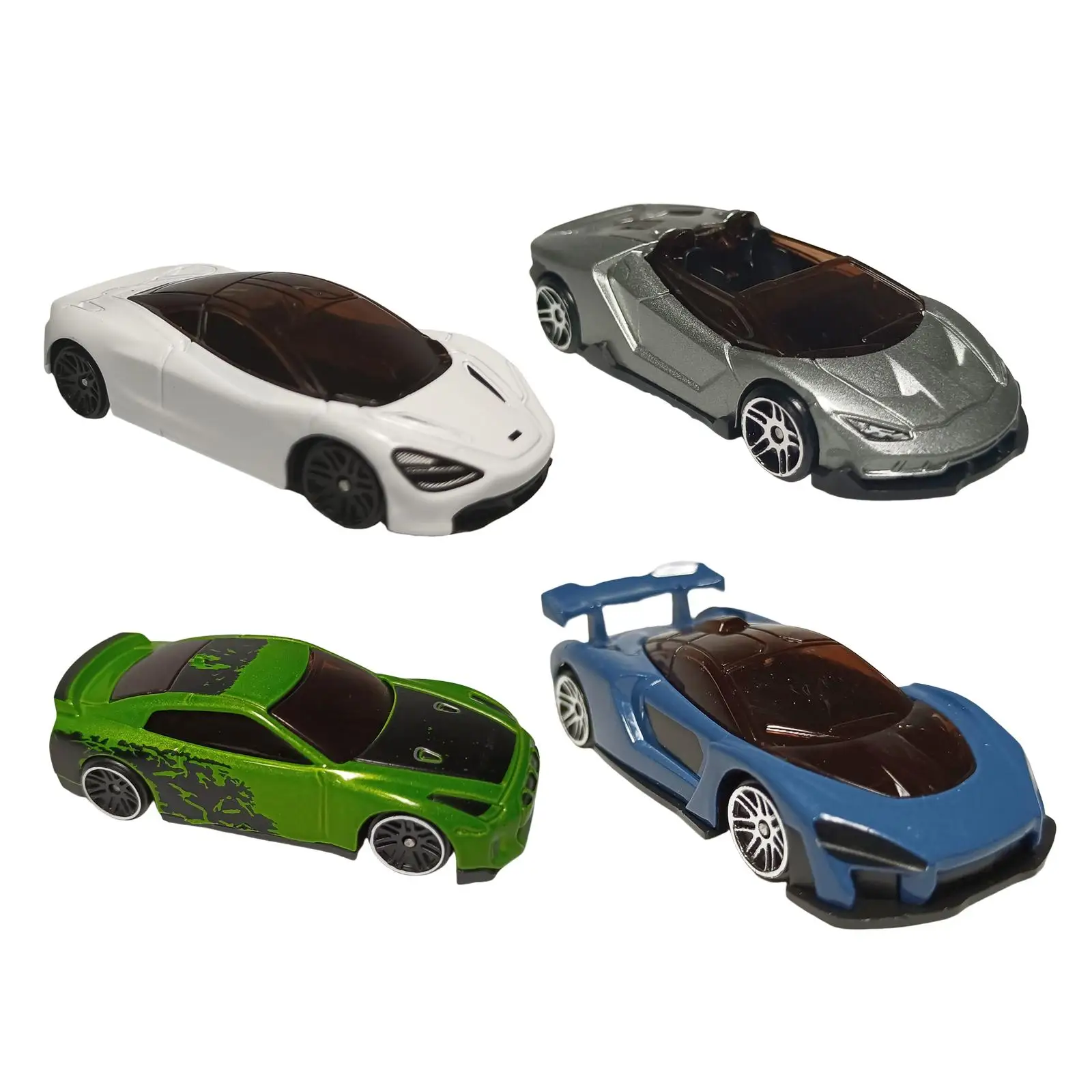 

Mini Vehicle Toys Collection Decorative 1/64 Scale Automobile for Sand Table Street Building DIY Projects Beginners Adults Kids