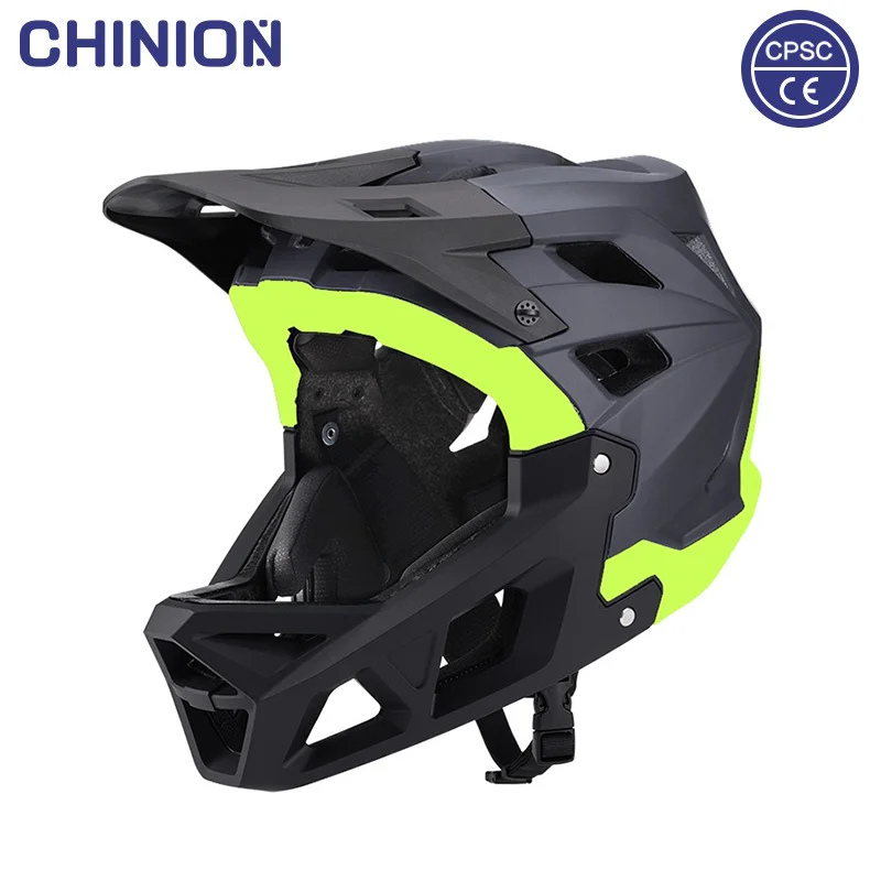 Шлем горный велосипедный Полнолицевой для мужчин и женщин защитный шлем езды на
