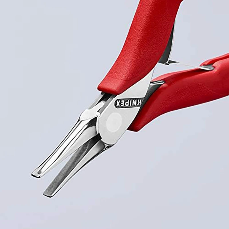 Электронные плоскогубцы KNIPEX 35 11 115 длиной мм прочный конструкционный зажим с