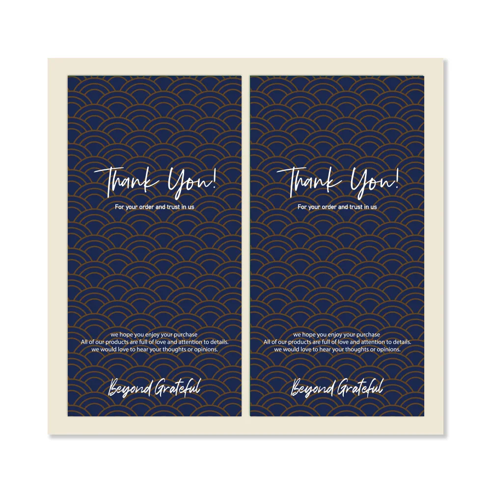 50 шт. спасибо наклейки для деловых печати этикетка Подарочная коробка упаковка