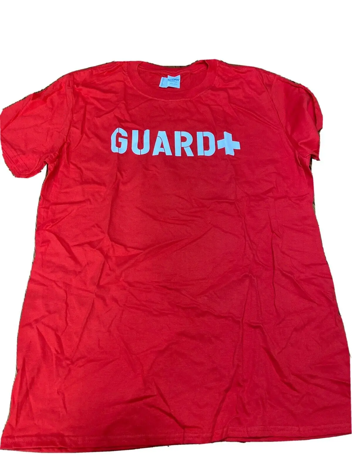 Gildan мужская красная рубашка Lifeguard (SGMA001) большого размера NWOT