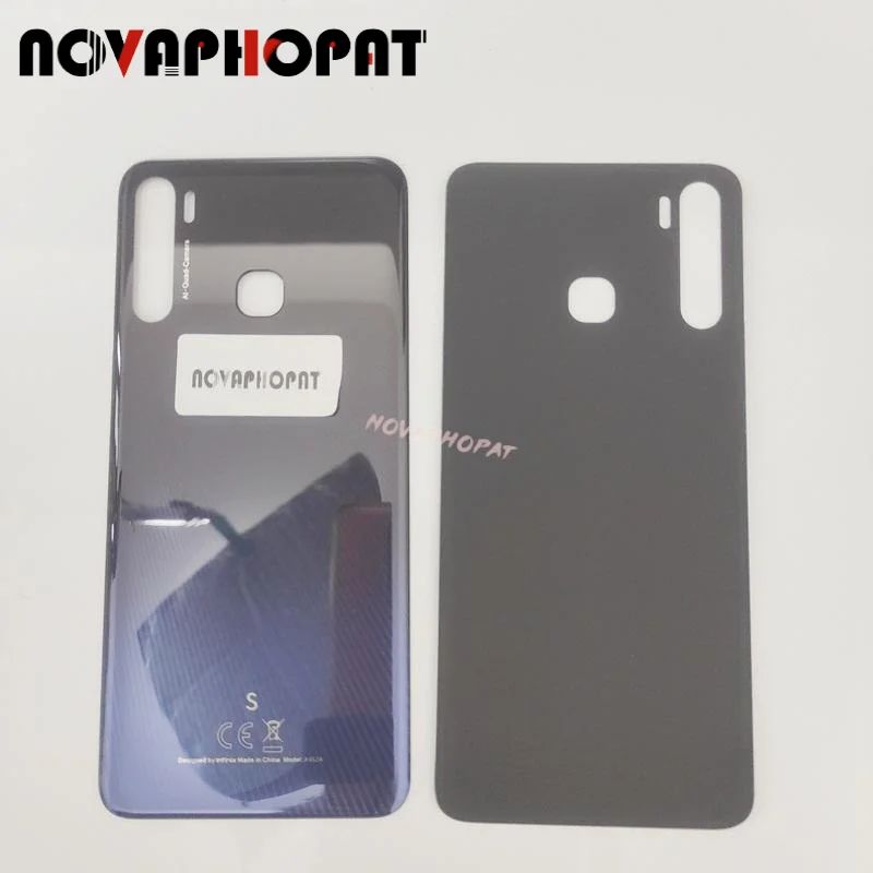 

Novaphopat For Infinix S5 X652 / S5 Lite X652B Battery Door Rear Panel Back Housing Case