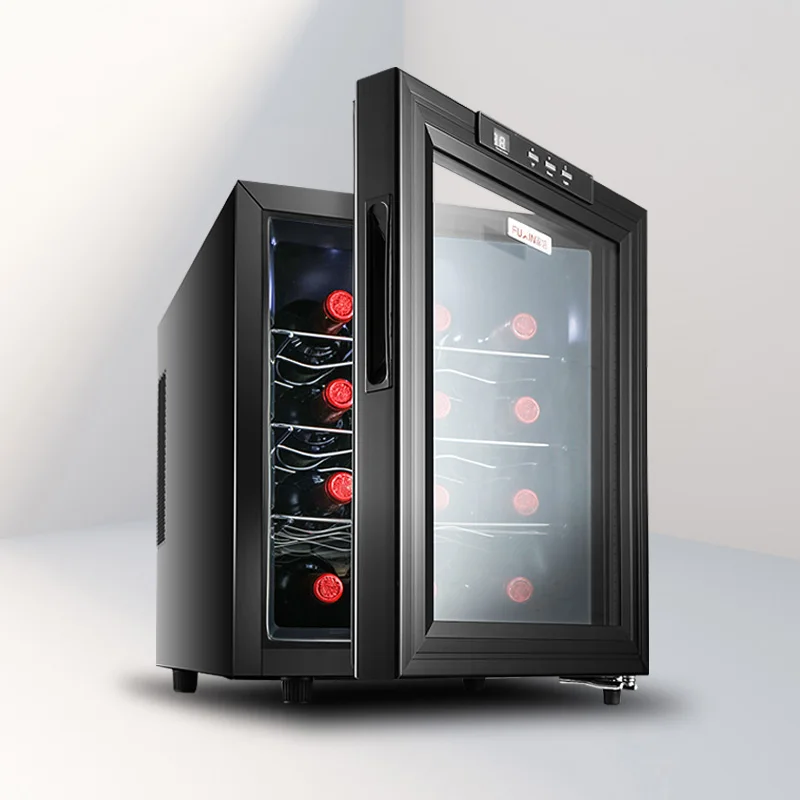 

Electronic Control Wine Cabinet Constant Temperature Humidity Small Household Wine Refrigerator Ice Bar Freezer Cigar Cabinet
