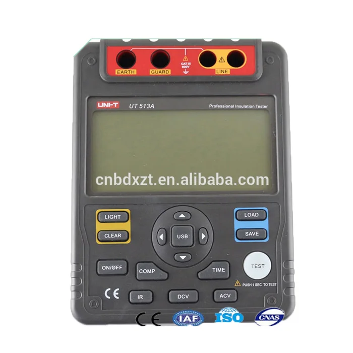 

Huazheng Электрический uni t ut513 метр тестер сопротивления изоляции