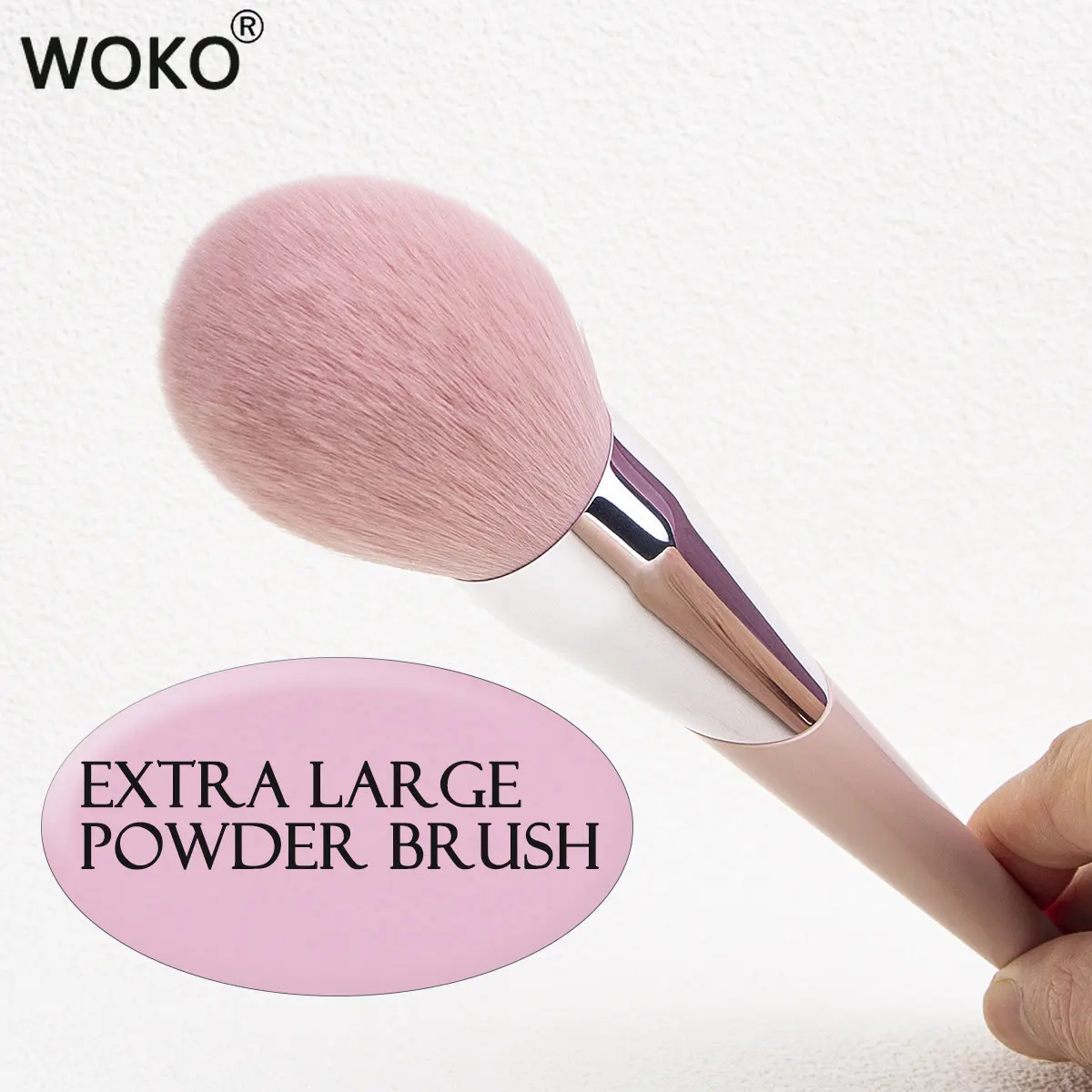 

100 Big Powder Brush Fenty Fashion Beauty Tool Fluffy Synthetic Makeup Brush Face Contour Bronzer Loose Powder Make up Brushes