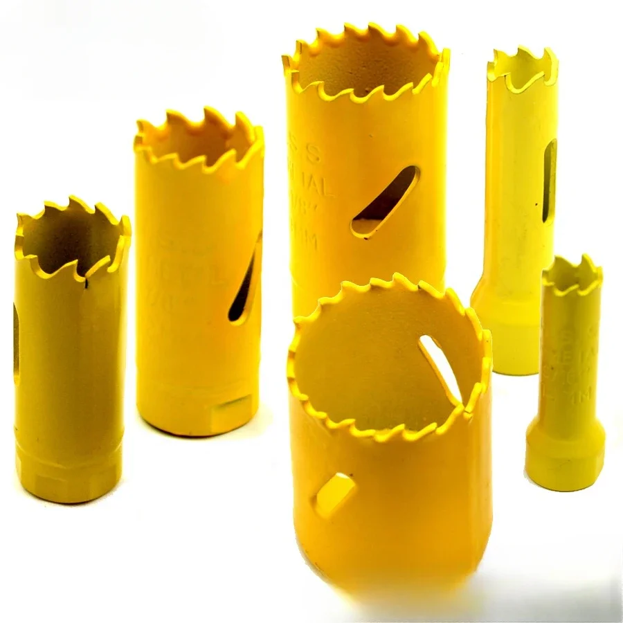 13 шт. SCOWELL HSS Биметаллический комплект кольцевых пил от 19 мм до 64 Набор по дереву и