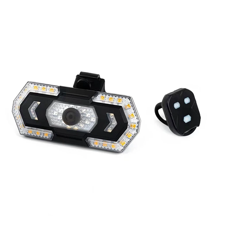 

Задняя часть велосипеда, с указателями поворота