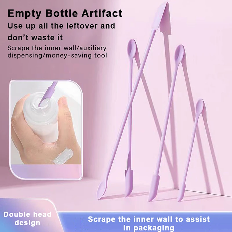 2 в 1 силиконовый скребок-ложка для лица